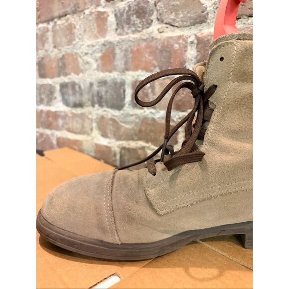 XENA • Tan Lace-up Oil Chemical Slip Resistant Nubuck Leather Steel Toe Ankle Bo - Picture 8 of 16